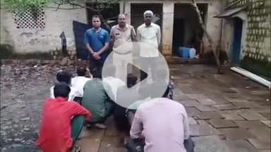 बमोरी: बमोरी पुलिस ने लोढेरा में दबिश देकर 9 जुआरी पकड़े, ₹3,580 नगद और ताश जब्त