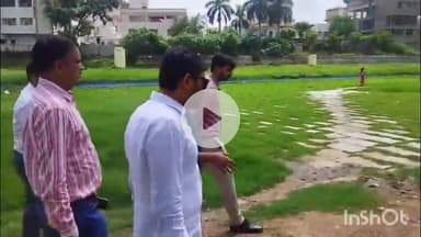 बड़गांव: उदयपुर में जिला कलेक्टर नमित मेहता ने किया सिटी राउंड, पौधरोपण कार्यों का लिया जायज़ा