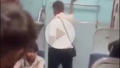 लाडपुरा: कोटा मंडल में अंबेडकर नगर निजामुद्दीन चलती ट्रेन में टीटीई ने यात्री से की मारपीट, वीडियो हुआ वायरल