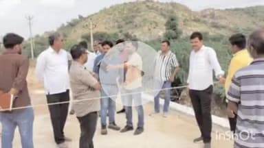 आहोर: निर्माणाधीन पचानवा पुल का निरीक्षण करने पहुंचे आहोर विधायक छगन सिंह, ग्रामीणों ने की अंडरपास बनवाने की मांग