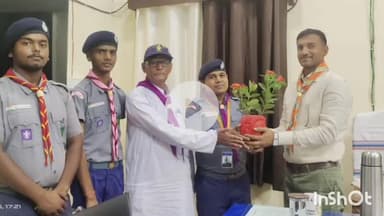 मुंगेर: नए जिला शिक्षा अधिकारी को किया गया सम्मानित, भारत स्काउट एंड गाइड मुंगेर के शिष्टमंडल ने की मुलाकात