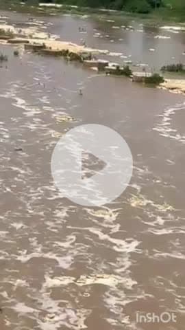 भरतपुर: पांचना बांध और गंभीर नदी का पानी सेवला बरेठा तक पहुंचा