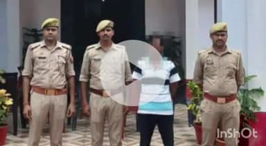 कुंडा: पुलिस ने अपहरण पॉक्सो एक्ट मामले में वांछित अभियुक्त को कल्याणपुर तिराहा से बकुलाही नदी कटरा गुलाब सिंह मार्ग से गिरफ्तार किया