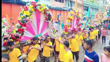 कहलगांव: कहलगांव पड़ाव संघ ने आज भव्य रूप से निकाली 113वीं कांवर यात्रा