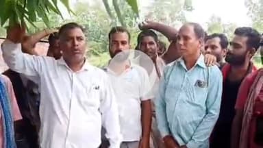 कसिया: कसया क्षेत्र में स्मार्ट सिटी के निर्माण के लिए उपजाऊ भूमि के अधिग्रहण का किसानों ने किया विरोध