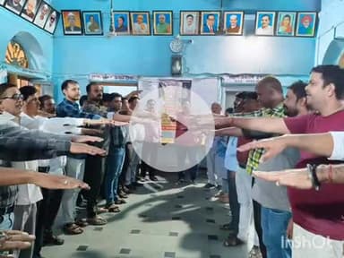 श्योपुर: नपा कर्मचारियों को दिलाई नशामुक्ति की शपथ, नशे से दूरी है जरूरी अभियान के तहत आयोजन