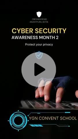 YGN कॉन्वेंट स्कूल में साइबर क्राइम अवेयरनेस प्रोग्राम का आयोजन किया गया...
