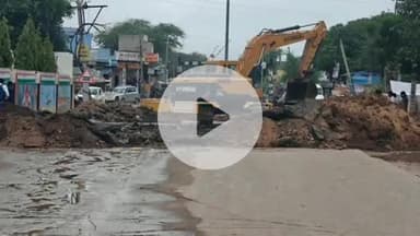 चूरू: चूरू सांसद राहुल जी द्वारा प्रस्तावित 3 ओवर ब्रिज में से एक का कार्य विधिवत शुरू हुआ