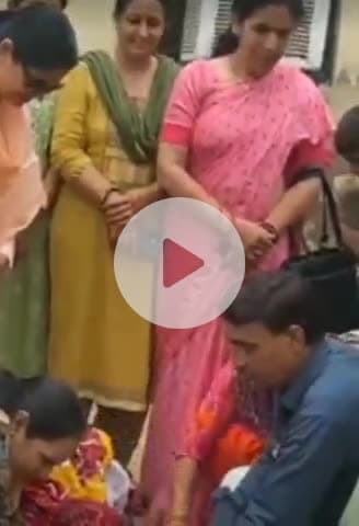 चूरू: चूरू के गवर्नमेंट कस्तूरबा गांधी बालिका आवासीय स्कूल में पौधरोपण कार्यक्रम आयोजित, राजनीतिक अधिकारी रहे उपस्थित