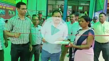 बिहार: बिहार शरीफ: मॉडल अस्पताल में सिविल सर्जन ने दस्त रोग के रोकथाम के लिए दवा स्टॉल का उद्घाटन किया