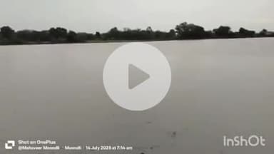 मांगरौल: कुंड मियाडा मार्ग पर खेतों में भरा तीन फीट पानी, किसानों ने पानी की निकासी की मांग को लेकर जिला कलेक्टर को सौंपा ज्ञापन