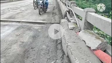 कोरबा: बेलगिरी नाला पुल की स्थिति जर्जर, सड़क पर बड़े-बड़े गड्ढों की वजह से हादसे का डर #jansamasya