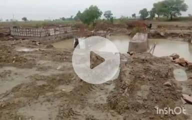 मांगरौल: भोज्याहेड़ी रोड़ की अधूरी पुलिया बनी ग्रामीणों के लिए आफत, मांगरोल आने-जाने वाले वाहन चालक परेशान