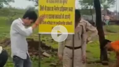 बासोदा: बासौदा के चोरावर में सरकारी जमीन से अतिक्रमण हटाया गया, सरकारी जमीन बेचने की जानकारी मिली