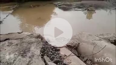 हिंगणघाट: ताडगाव गावाजवळील पूल धोकादायक झाला असून तातडीने दुरूस्ती करा : माजी सरपंच विनायक श्रीरामे #jansamasya