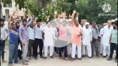 भिवानी: भिवानी के सिंचाई विभाग में आधा दर्जन गांवों के लोगों ने पीने के पानी की कमी को लेकर किया प्रदर्शन#jansamsaya