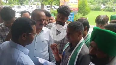 रामपुर: भाकियू जिलाध्यक्ष ने डीएम कार्यालय में किसानों की 10 सूत्रीय मांगों को लेकर एसडीएम को दिया ज्ञापन