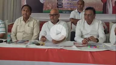 कोल: मैरिस रोड पर कांग्रेस की जोनल समीक्षा एवं कार्यशाला बैठक में शामिल हुए कांग्रेस प्रदेश अध्यक्ष अजय राय, BJP पर बरसे