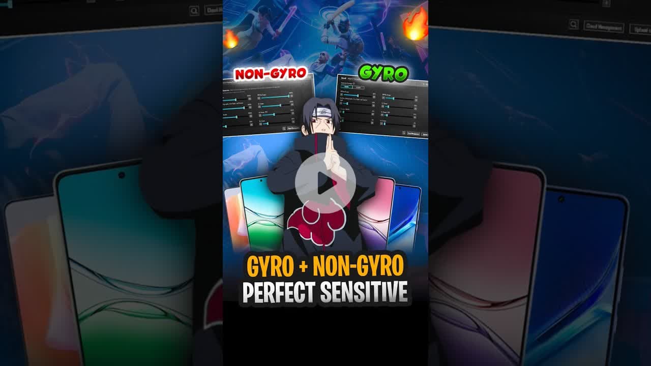 Perfect BGMI Sensitivity for All Players 🔥#bgmisensitivity #bgmisettings #gyrosensitivity
