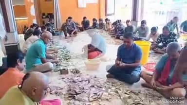 देवघर: बाबा मंदिर प्रांगण में स्थित 18 दान पात्र खोले गए, ₹17.11 लाख करीब की हुई आमदनी