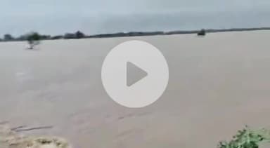 घोसी: घोसी प्रखंड क्षेत्र में फल्गु नदी का जलस्तर कम हुआ, बाढ़ का पानी दर्जनों गांव में घुसा