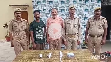 बरेली: भोजीपुरा थाना पुलिस ने लूट और चोरी की योजना बनाते दो लोगों को किया गिरफ्तार, हथियार और जेवर बरामद