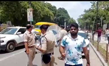 तानसेन: ग्वालियर: एसपी ऑफिस के पास दो पक्षों में जमकर हुआ विवाद