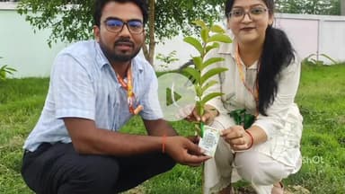 मंझनपुर: गूवारा गांव में वृक्षारोपण पखवाड़े का शुभारंभ, पौधों को बनाया गया डिजिटल, एक नई पहल