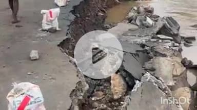 बमोरी: फतेहगढ़ स्टेट हाईवे पर मंगरोड़ा नदी के पुल की हुई मरम्मत