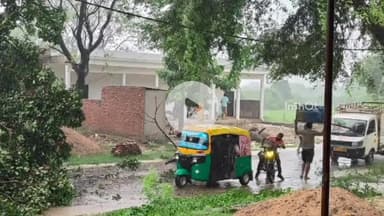 मंझनपुर: गुवारा तैयबपुर चौराहे के समीप बारिश के कारण रास्ते पर गिरा पेड़, करारी-भरवारी मार्ग घंटों रहा बाधित