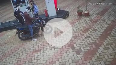 आरंग: उमरिया में स्थित पेट्रोल पंप में हुई लूट और हत्या का सीसीटीवी आया सामने