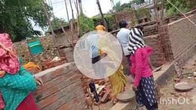 ब्यौहारी: पपौंध में नया घर बनने को लेकर हुआ विवाद, मौके पर पहुंची पुलिस