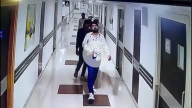 बक्सर: बक्सर के चंदन मिश्रा पर पटना के पारस अस्पताल में गोलीबारी, सीसीटीवी फुटेज वायरल