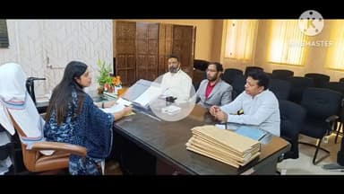 खूंटी: नगर पंचायत कार्यालय में खूंटी चैंबर ऑफ कॉमर्स एंड इंडस्ट्रीज ने नगर पंचायत प्रशासक को ज्ञापन सौंपा