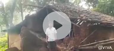 चांडिल: मुसरीबेड़ा गांव के डुंगरीधार में बारिश से मकान गिरा