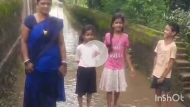 जमुई: जलजमाव से बेहाल हुआ शिवमपुरी इलाका, कीचड़ और गंदे पानी के बीच से निकल स्कूल जा रहे बच्चे #jansamasya