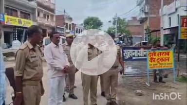 फिरोज़ाबाद: जसराना क्षेत्र में कावड़ यात्रा के दौरान शराब की दुकानों का आबकारी और तहसील प्रशासन द्वारा किया गया निरीक्षण