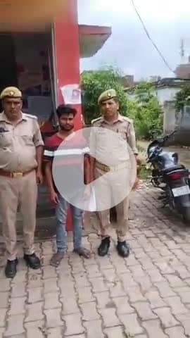 फिरोज़ाबाद: थाना दक्षिण पुलिस ने झगड़ा कर रहे युवक को किया गिरफ्तार