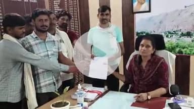 निवाई: ग्राम पंचायत चतुर्भुजपुरा के ग्रामीणों ने सड़क समस्या को लेकर झिलाय रोड स्थित उपखंड कार्यालय पर SDM को सौंपा ज्ञापन