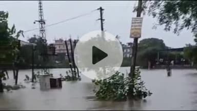 लाडपुरा: जिले में तेज बारिश से कैथून कस्बे में चंद्रलोई नदी उफान पर, कोटा-कैथून मार्ग हुआ अवरुद्ध