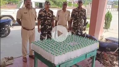 मोतिहारी: जिले की अलग-अलग थाना पुलिस ने शराब के साथ 2 तस्करों को किया गिरफ्तार, 3 बाइक की गई ज़ब्त