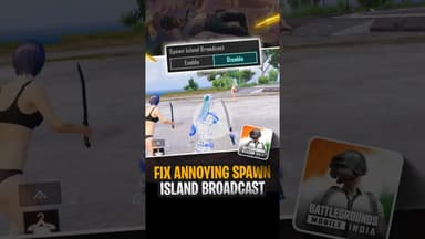 Fix Spawn Island Broadcast🔥#bgmi #bgmitips #bgmitricks #bgmishorts #bgmisettings #bgminewupdate