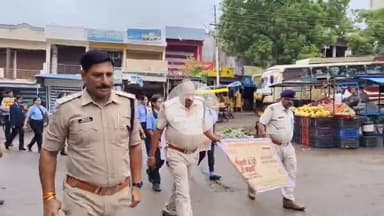 सीतामऊ: सीतामऊ में नशे के विरुद्ध एसडीओपी और थाना प्रभारी ने स्कूली विद्यार्थियों के साथ निकाली जागरूकता रैली