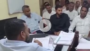 गडहिंग्लज: भडगाव पैकी बेरडवाडी येथील केमिकल कंपनीवरून प्रदूषणाचा प्रश्न प्रांताधिकाऱ्यांच्या मध्यस्थीने तात्पुरता प्रश्न मिटला.