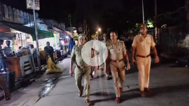 गभाना: गभाना में कांवड़ यात्रा के मद्देनजर पुलिस ने सुरक्षा व्यवस्था में तेजी लाई