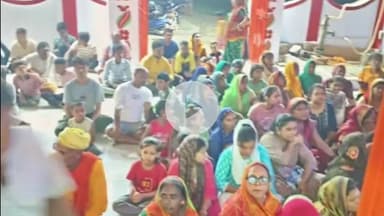 सुल्तानपुर: सुलतानपुर में शिव महापुराण की कथा का आयोजन, भक्तों ने ज्योतिर्लिंग की उत्पत्ति की कथा सुनी, कई लोग रहे मौजूद