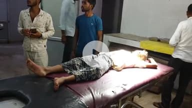 NH-30 ग्राम करही के पास तेज रफ्तार बाइक आवारा पशु से टकराई, 2 लोग घायल, अस्पताल में भर्ती