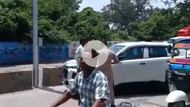 बरेली: सिटी स्टेशन रोड पर पुलिसकर्मी ने वाहन चालक से की मारपीट, वीडियो हुआ वायरल