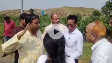 औद्योगिक क्षेत्र परसगढ़ी में सीमांकन टीम के साथ अभद्रता, वीडियो वायरल