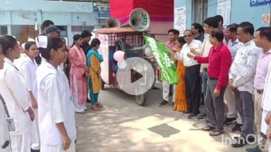 मुंगेर: सिविल सर्जन ने सदर अस्पताल में सघन दस्त नियंत्रण पखवाड़े का दीप प्रज्वलित कर किया उद्घाटन